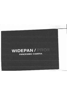 Widepan Pro 2 manual. Camera Instructions.